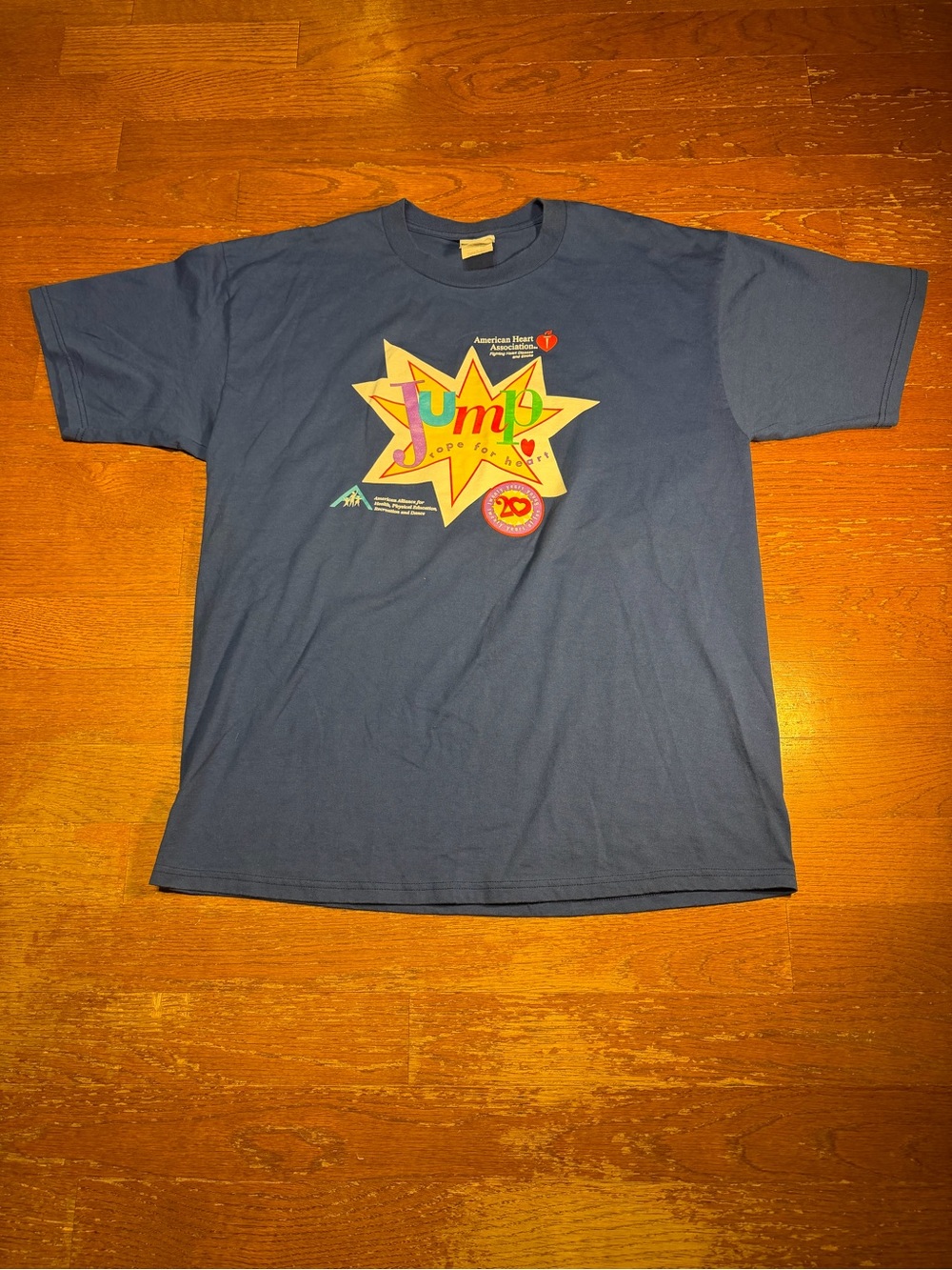 Vintage Jump Rope for Heart Graphic Tee